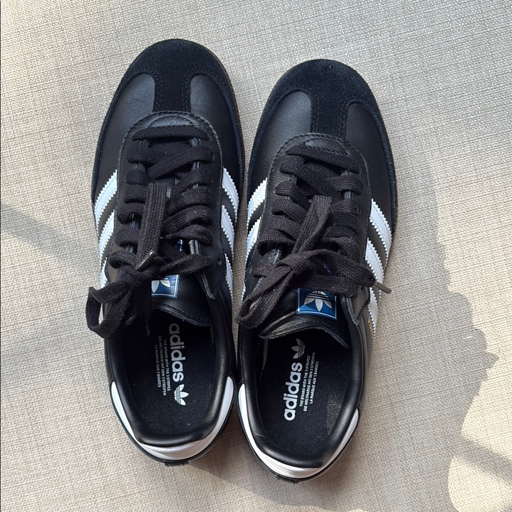 Adidas Black and White Sambas